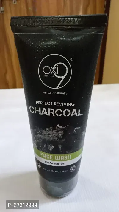 Charcoal face wash - 100 ml-thumb0