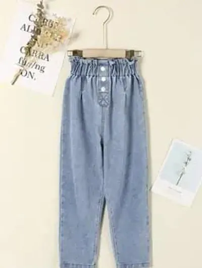 Stylish Blue Denim Jeans For Girls