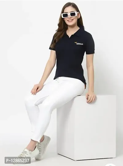 LBSNAA IAS DREAM POLO NECK T-SHIRT FOR GIRLS-thumb4