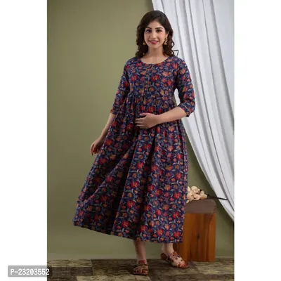 Trendy Cotton Ethnic Gowns For Women-thumb5