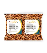 Annprash Premium Quality Almonds 250gmx2 (500gm)-thumb1