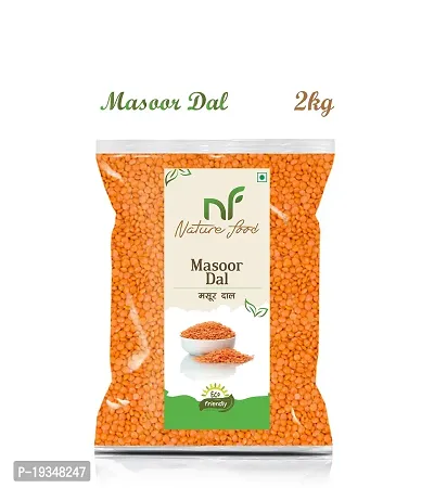 Nature Food Best Quality Masoor Dal 2 kg-thumb0