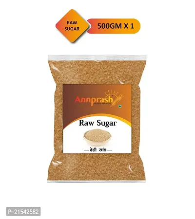 Annprash Premium Quality Desi Khand  500gm Raw Sugar