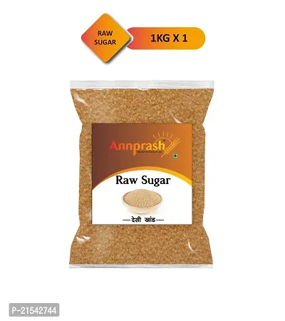 Annprash Premium Quality Desi Khand  1 kg  Raw Sugar