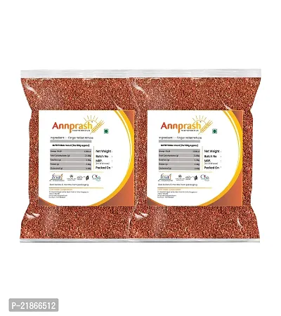 Annprash Premium Quality Ragi  Sabut 1 kg (500gmx2 Pack) Finger Millet Whole-thumb5