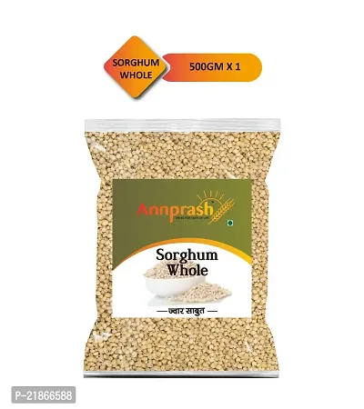 Annprash Premium Quality Jowar Sabut 500gm (Sorghum Whole)-thumb0
