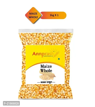 Annprash Premium Quality Popcorn Makka Sabut 1 kg (Popcorn Maize )
