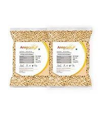 Annprash Premium Quality Jau Sabut 1 kg  ( 500 gm x 2 Pack ) Barley Whole-thumb4