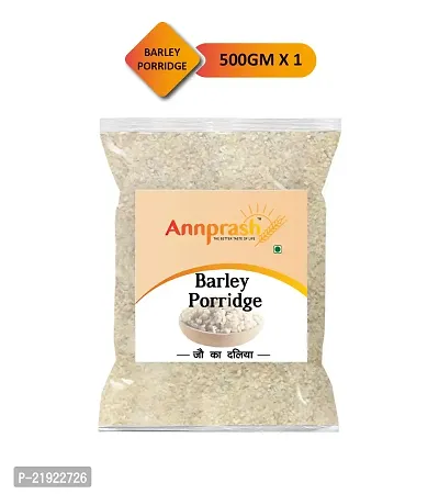 Annprash Premium Quality Jau Daliya 500 gm Barley Porridge-thumb0
