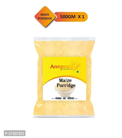 Annprash Premium Quality Makka Dalia 500 gm Maize Porridge-thumb0