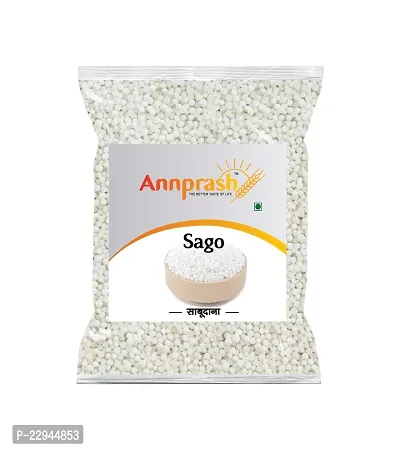 Annprash Premium Quality Sago 250 gm Pack Sabudana-thumb0