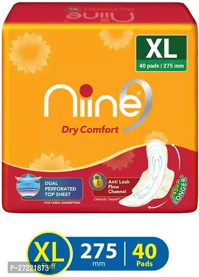 Dry -net Soft Comfortable and Absorb Overnight Sanitary Pad For Women-thumb0
