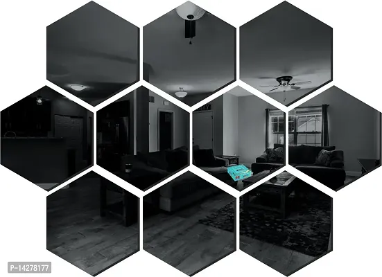 Designer Black Acrylic Wall Stickers-thumb0