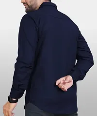 Stylish Regular Fit  Cotton  Long Sleeves Casual Shirt for Men-thumb1