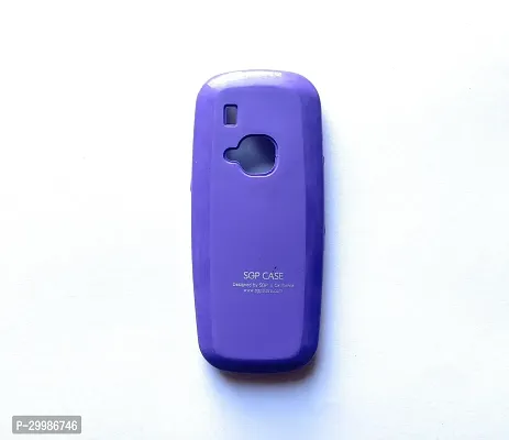 Nokia 3310 Non Faddeable Back Matte Finish Soft And Flexible Tpu Back Case Cover For Nokia 3310 (Violet)