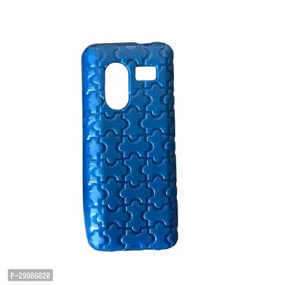 Tpu Silicone Case Compatible With Nokia 4G (2021) - Soft Flexible Protective Phone Cover For (Jio Bharat V2 Blue)