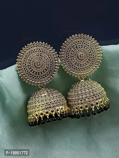 Siya Creation  Brass  Jhumkas Earrings For Women
