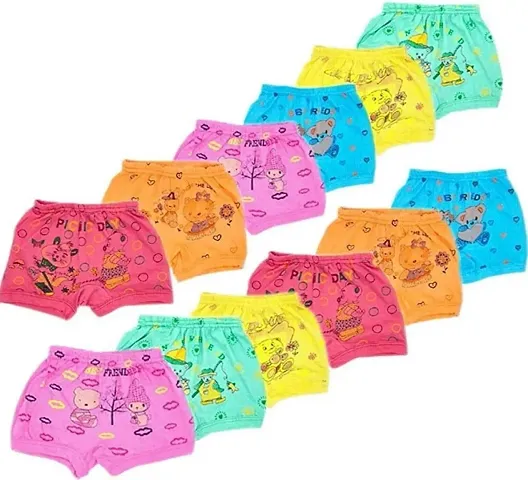 SBB Baby Boys' & Baby Girls' Cotton Bloomers / Panties / Brief / Drawers(Pack of 12)
