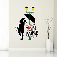 Ghar Kraft Combo Set of 2 Wall Stickers Valentine I Am in Love|Valentine You Be My-thumb1