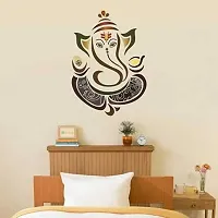 Ghar Kraft Set of 2 Wall Sticker Blue Bird and Royal Ganesh Wall Sticker-thumb2