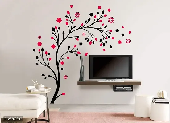 Ghar Kraft Combo Set of 2 Wall Stickers Magical Tree|Royal Peacock-thumb2