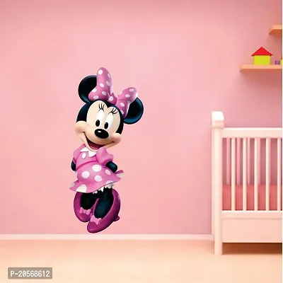 Ghar Kraft Minnie Mouse Wall Sticker-thumb0