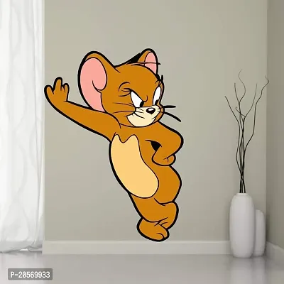 Ghar Kraft Mouse Wall Sticker-thumb0