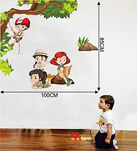 Ghar Kraft Set of 2 Wall Sticker Kids Activity and Royal Ganesh Wall Sticker-thumb3