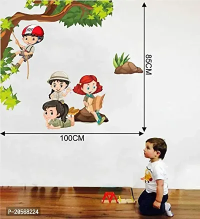 Ghar Kraft Set of 2 Wall Sticker Kids Activity and Royal Ganesh Wall Sticker-thumb4