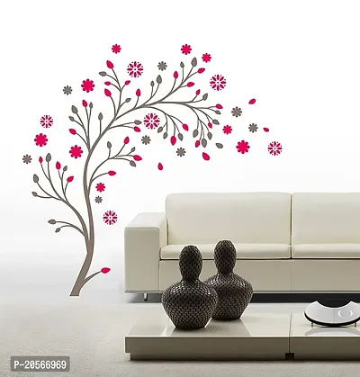 Ghar Kraft Set of 2 Wall Sticker Guitar and Magical Tree Wall Sticker-thumb3