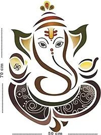 Ghar Kraft Set of 2 Wall Sticker Royal Ganesh and Sb Panda Wall Sticker-thumb3