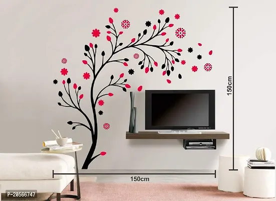 Ghar Kraft Set of 2 Wall Sticker Magical Tree and Sb Panda Wall Sticker-thumb4