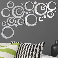 Ghar Kraft Acrylic Ring Wall Sticker for Home Decor-thumb2