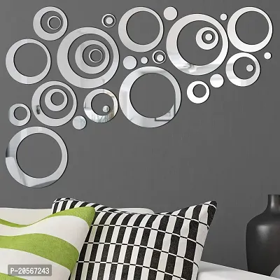 Ghar Kraft Acrylic Ring Wall Sticker for Home Decor-thumb3