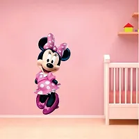 Ghar Kraft Combo Set of 2 Wall Stickers Different Tree with Flower|Minnie Mouse-thumb2