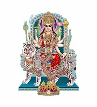 Ghar Kraft Combo Set of 2 Wall Stickers Vaashno Devi|Gajanand-thumb1