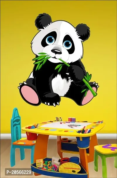 Ghar Kraft Cute Panda Wall Sticker-thumb0