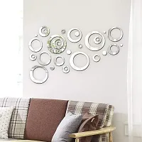 Ghar Kraft Acrylic Ring Wall Sticker for Home Decor-thumb1