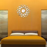 Ghar Kraft?Sunshine Silver Acrylic Wall Sticker|Wall Sticker Decor|3D Wall Stickers for Home Decoration|Wall Sticker 3D for Hall|-thumb2