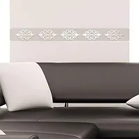Ghar Kraft Acrylic Silver Crown 20 pieces Wall Sticker for Home Decor, Fantasy-thumb1