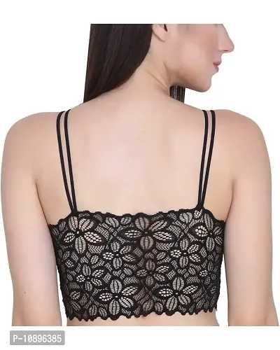 Buy Stylish Fancy Net Padded Bralette Bra For Women Online In India At  Discounted Prices