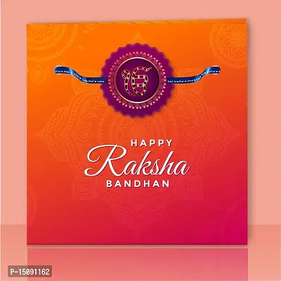 TheYaYaCafe Rakhi Gifts for Brother Cadbury Celebrations Assorted Chocolate Gift Pack, (186.6 g) with Ek Onkar Printed Rakhi Combo, Multicolor-thumb4