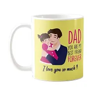 YaYa cafe� Father's Day Chocolate Gifts Combo for Dad -Dad You are My Best Friend Forever I Love You So Much Mug , Dairy Milk Silk Chocolate, with Coaster-thumb1