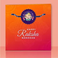 TheYaYaCafe Rakhi Gifts for Brother Cadbury Celebrations Assorted Chocolate Gift Pack, (186.6 g) with cute Lord Ganesha Printed Rakhi Combo-thumb3