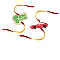 YaYa Cafe Rakhi Gifts Combo for Brother Cadbury Celebrations Assorted Chocolate Gift Pack with Baby Saurus Car Printed Rakhi - 186.6g-thumb4