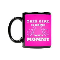 YaYa cafe? This Girl is Going to Be A Mommy Mother's Day Chocolate Gifts Combo for New Mom- Mug, 1 Cadbury Dairy Milk Silk (60 gm), with Coaster-thumb1