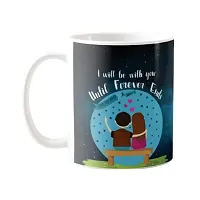 YaYa cafe Valentine Gift Combo for Girlfriend Wife Mug, Cushion Cover, 5 Dairy Milk Cadbury Chocolate I Love You Baby Forever, with Coaster-thumb1