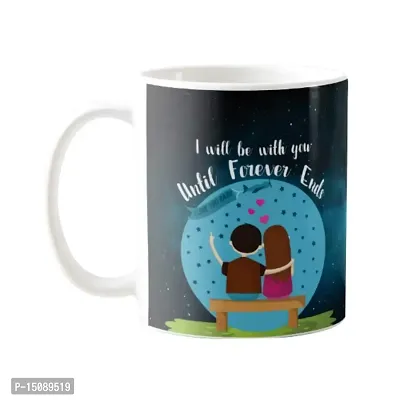 YaYa cafe Valentine Gift Combo for Girlfriend Wife Mug, Cushion Cover, 5 Dairy Milk Cadbury Chocolate I Love You Baby Forever, with Coaster-thumb2