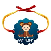 YaYa Cafe Rakhi Gifts Combo for Brother Cadbury Celebrations Assorted Chocolate Gift Pack with Baby Monkey Printed Rakhi - 186.6g-thumb4