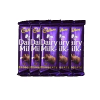 YaYa cafe Valentine Day Chocolate Gifts Combo for Girlfriend Mug Card Coaster Fridge Magnet I Love You Forever and Ever - 15 Dairy Milk Chocolates, Red-thumb3